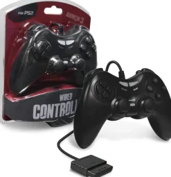 Armor3 Black Wired PS2 Game Controller - PS2