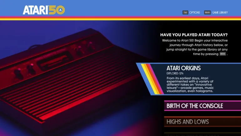 Atari 50 : The Anniversary Celebration - PS4