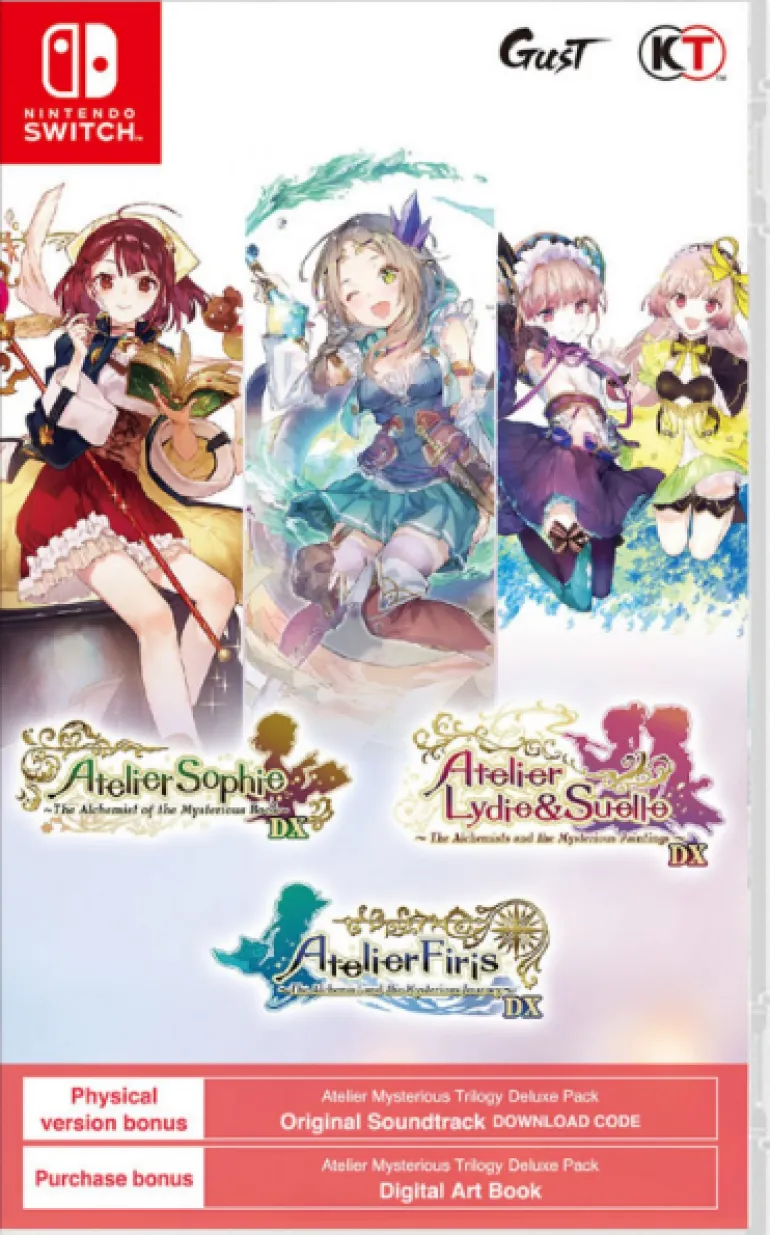 Atelier Mysterious Trilogy Deluxe Pack (Multi-Language - Nintendo Switch