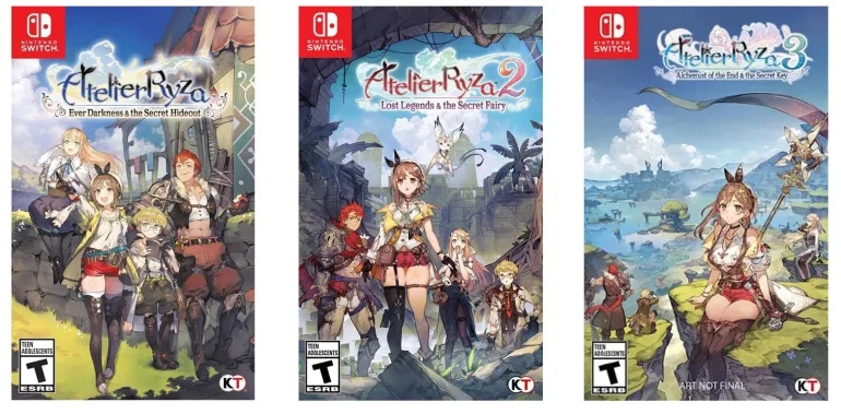 Atelier Ryza Triple Pack (1,2,3) - Nintendo Switch