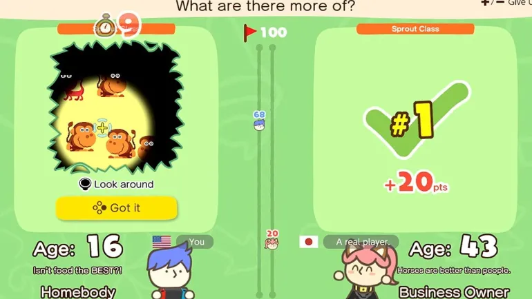 Big Brain Academy: Brain vs. Brain - SWITCH