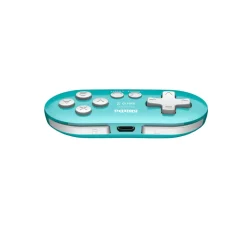 8Bitdo Zero 2 Bluetooth Gamepad Keychain Sized Mini Controller for Switch, Windows & Android [Turquoise] - SWITCH
