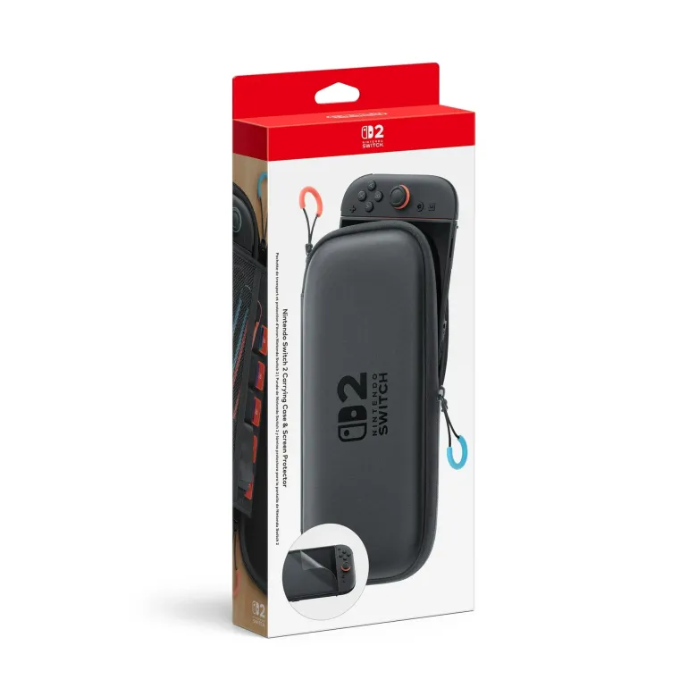 Carrying Case & Screen Protector - Nintendo Switch 2