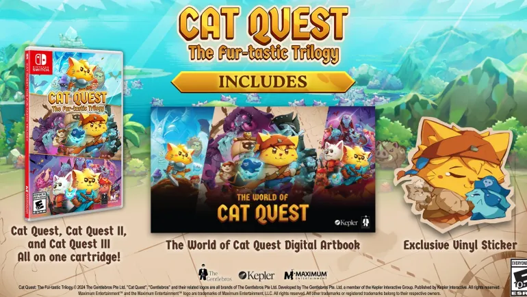 Cat Quest: The Fur-tastic Trilogy - Nintendo Switch