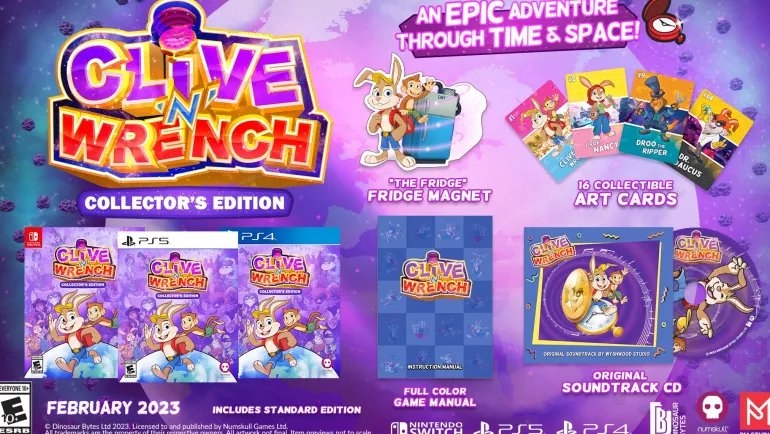 CLIVE N WRENCH COLLECTORS EDITION - SWITCH