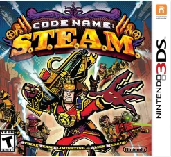Code Name STEAM - Strike Team Eliminating the Alien Menace - 3Ds