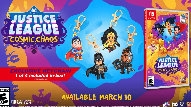 DC'S JUSTICE LEAGUE COSMIC CHAOS - SWITCH