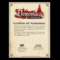 Demoniaca: Everlasting Night [STANDARD EDITION] - Nintendo Switch [VGNY SOFT]
