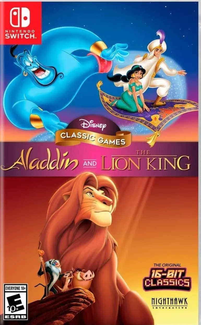 Disney Classic Games Aladdin and The Lion King - SWITCH