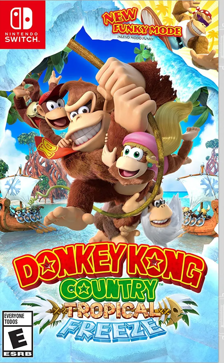 Donkey Kong Country : Tropical Freeze - Nintendo Switch (Free Shipping)