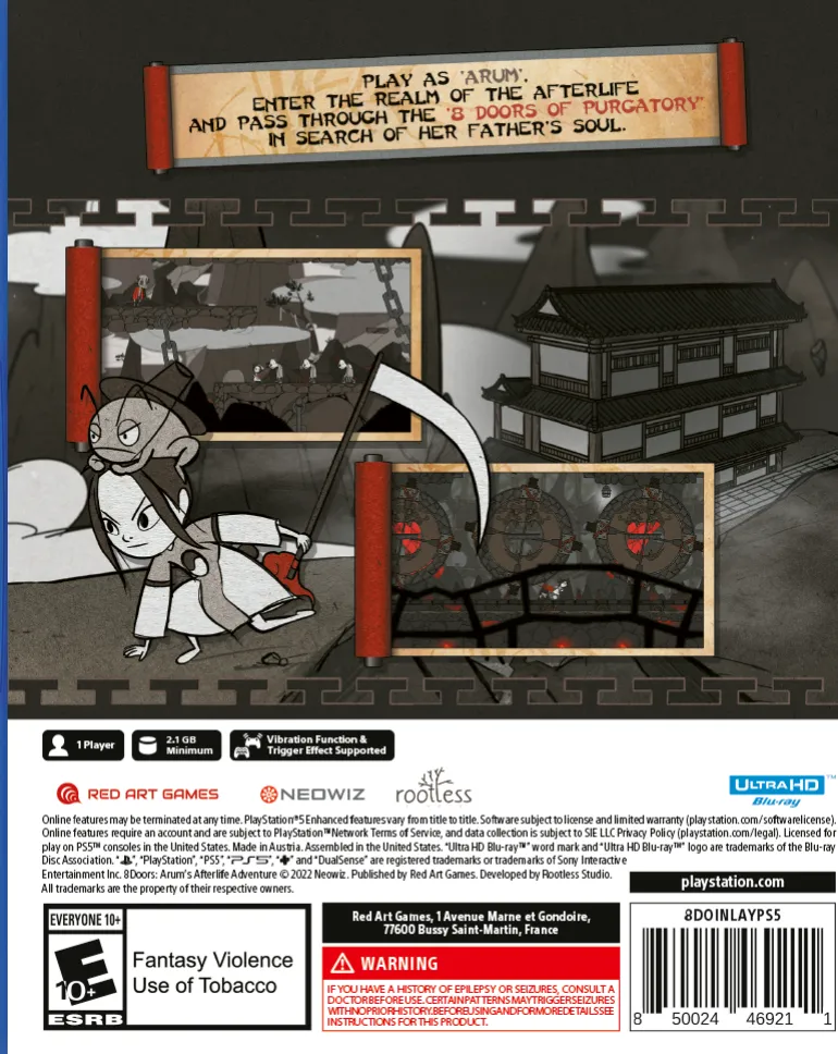 8Doors: Arum’s Afterlife Adventure - PlayStation 5