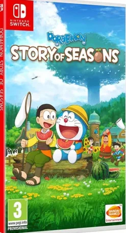 Doraemon Story of Seasons (EU Import) (Spanish Back Cover) - Nintendo Switch