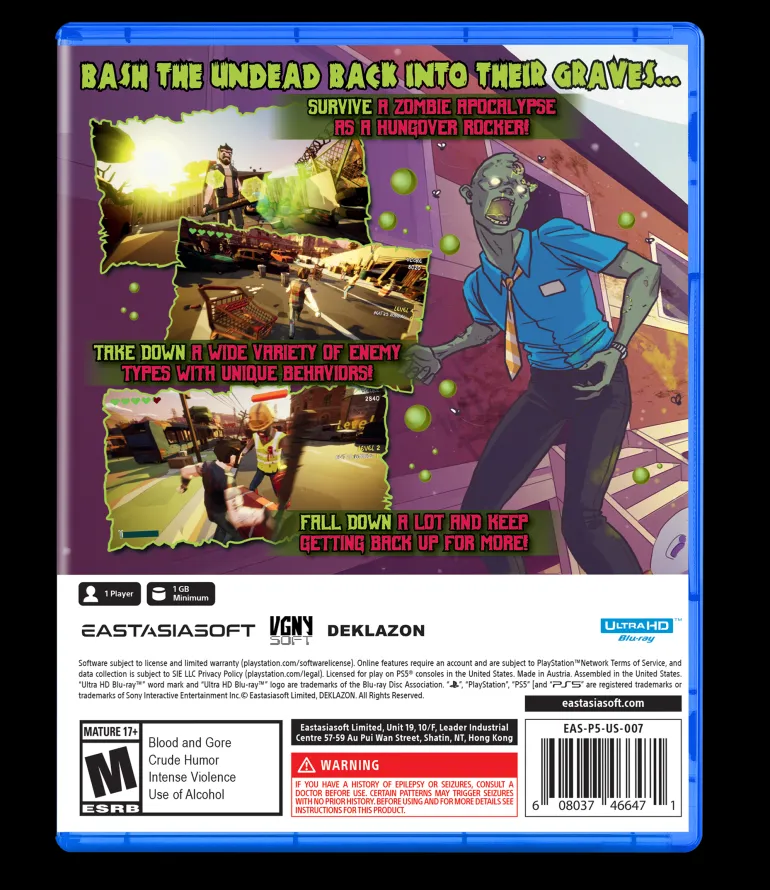 Drunken Fist 2 - Playstaton 5 (PRE-ORDER)