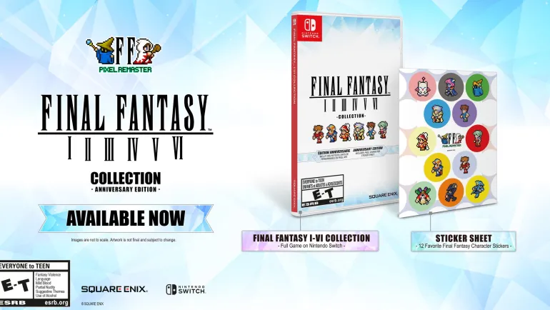 Final Fantasy I-VI Collection Anniversary Edition - Nintendo Switch