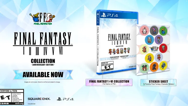 Final Fantasy I-VI Collection Anniversary Edition - Playstation 4