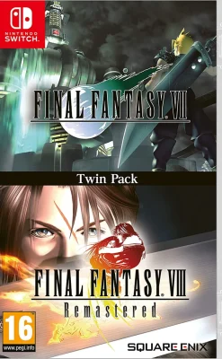 Final Fantasy VII & VIII Remastered Twin Pack [EU Import] - Nintendo Switch