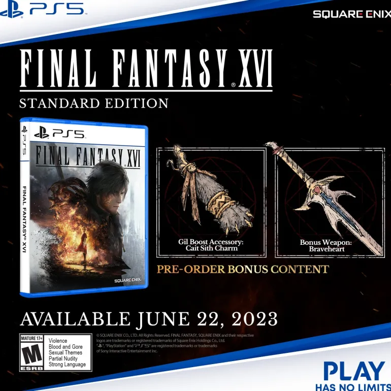 Final Fantasy XVI - PlayStation 5
