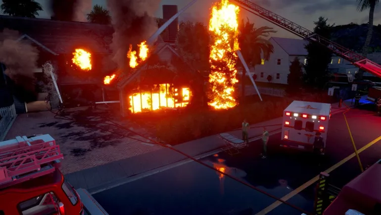 FIREFIGHTING SIMULATOR THE SQUAD - PS4
