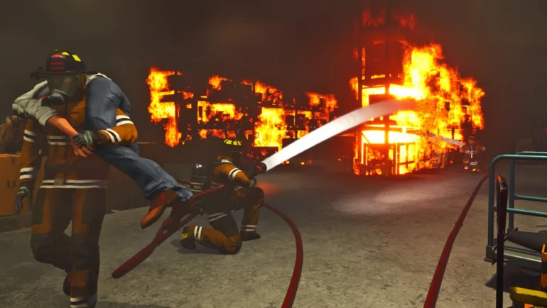 FIREFIGHTING SIMULATOR THE SQUAD - PS4