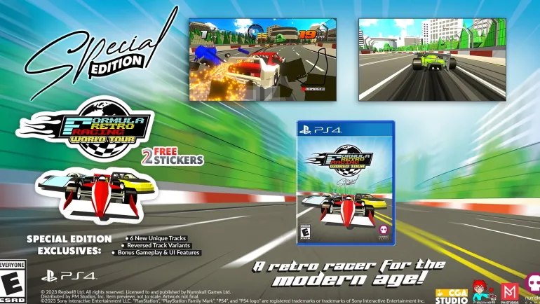 FORMULA RETRO RACING WORLD TOUR SPECIAL EDITION - PS4