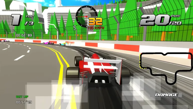 FORMULA RETRO RACING WORLD TOUR SPECIAL EDITION - PS4