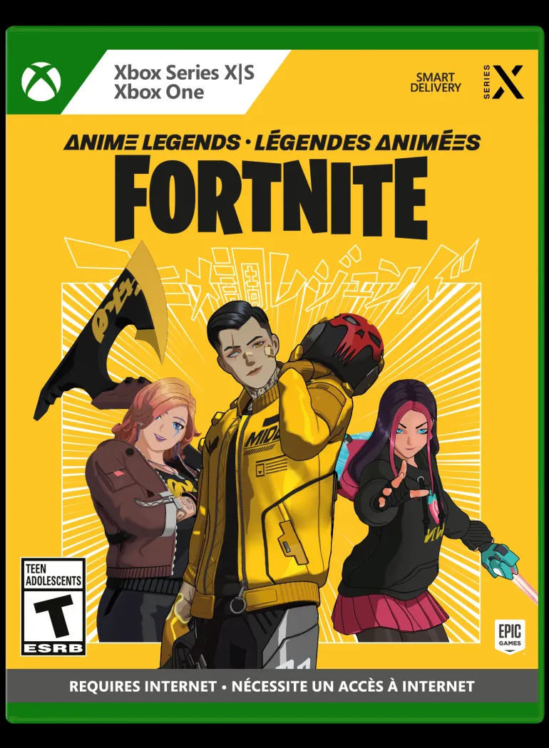 FORTNITE ANIME LEGENDS (Code In Box) - XBOX ONE/XBOX SERIES X