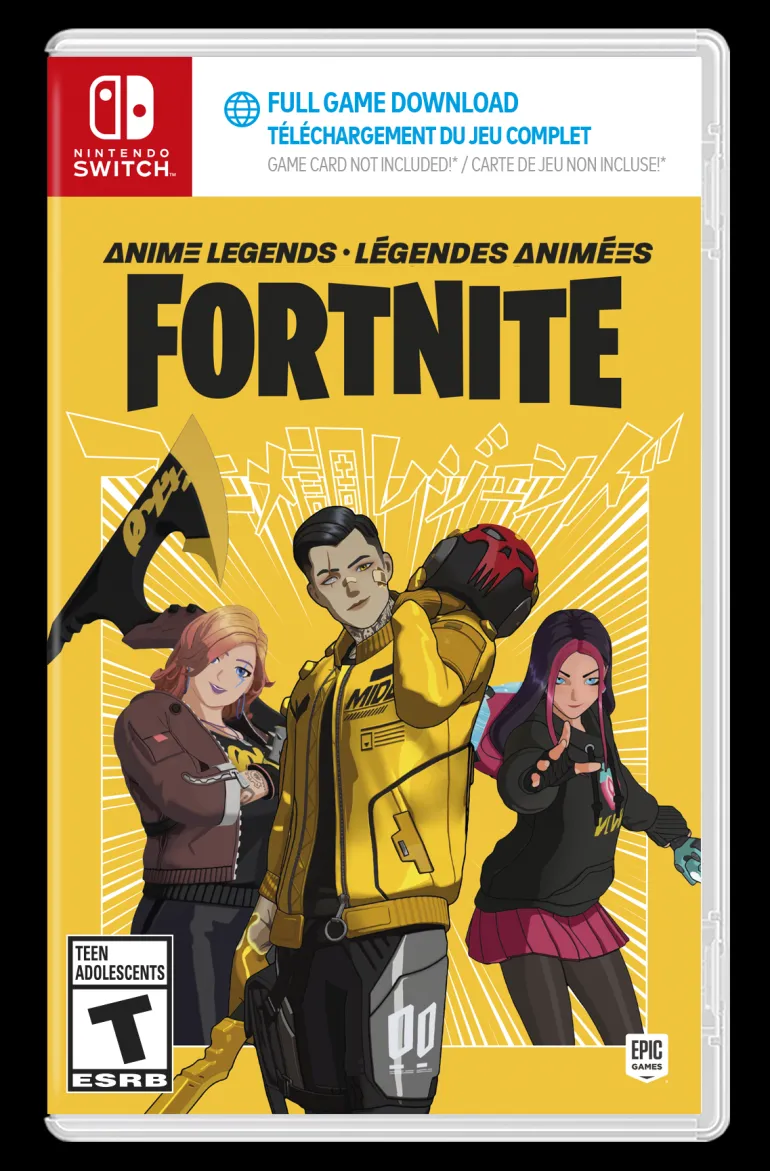 FORTNITE ANIME LEGENDS (Code In Box) - SWITCH