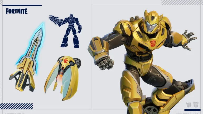 FORTNITE TRANSFORMERS PACK - PS5