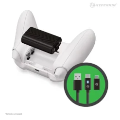 GAME N CHARGE BATTERY KIT FOR XBS WIRELESS CONTROLLER (BLACK) - XBOX SERIES X/S