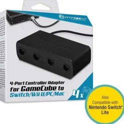 GAMECUBE CONTROLLER PORT ADAPTER (WIIU,NSW,PC,MAC)