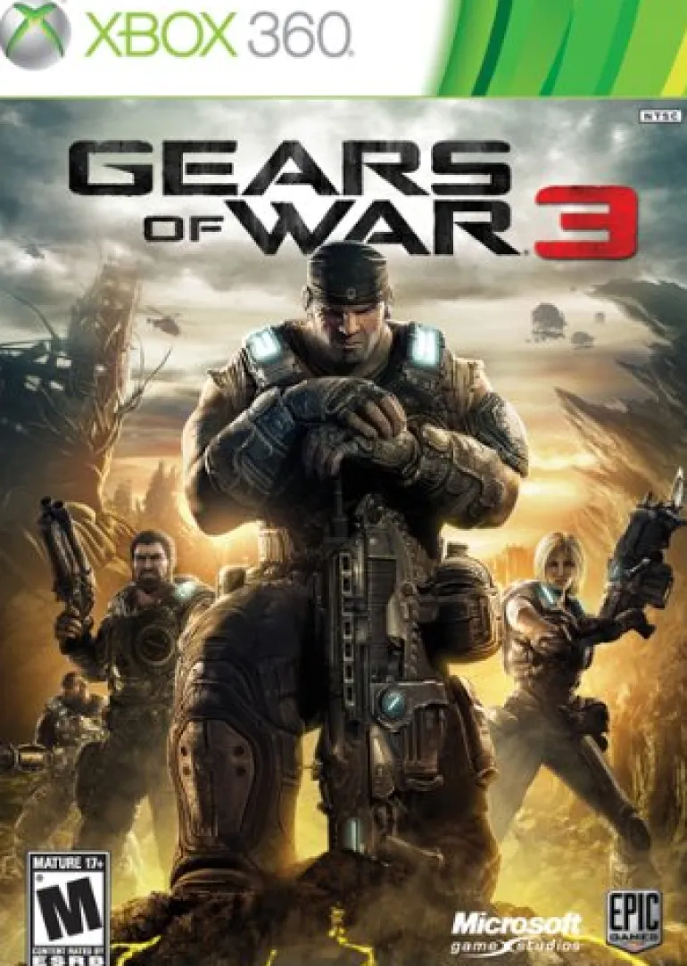 Gears of War 3 - 360 (Region Free) (In stock usually ships within 24hrs)
