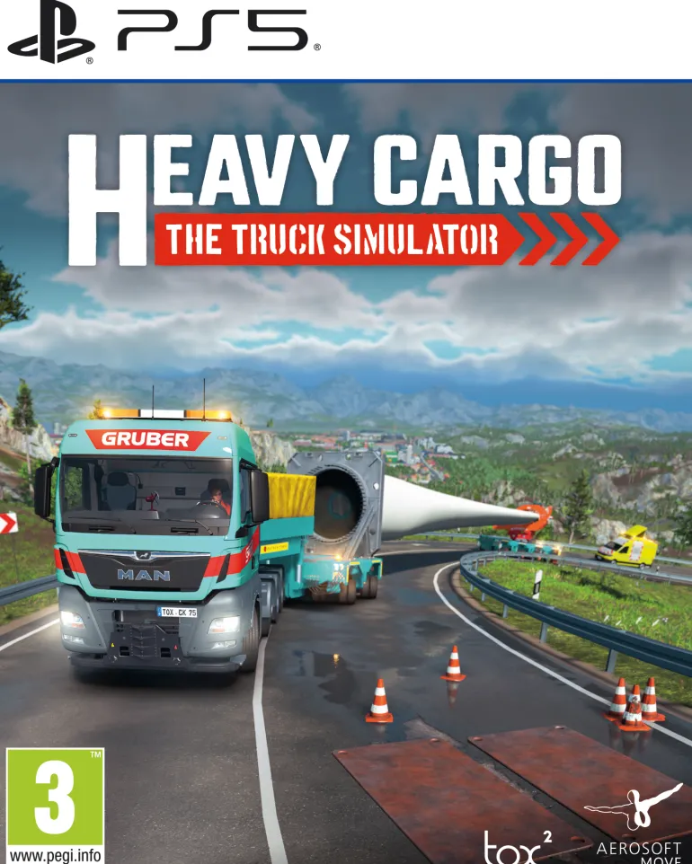 Heavy Cargo – The Truck Simulation (PEGI IMPORT) - Playstation 5
