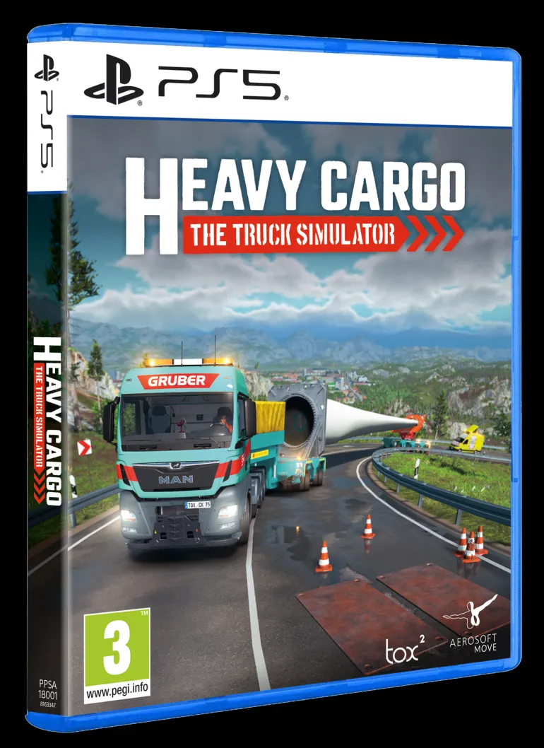 Heavy Cargo – The Truck Simulation (PEGI IMPORT) - Playstation 5