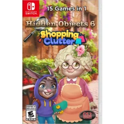 Hidden Objects Collection: Volume 6 - Shopper Clutter - 15 Games in 1 - Nintendo Switch