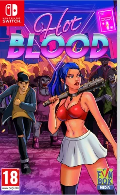 Hot Blood [Includes 2 Roxy Key Rings] [EU Import] - Nintendo Switch