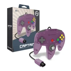 HYPERKIN CAPTAIN PREMIUM CONTROLLER FOR N64 (Amethsyt Purple)