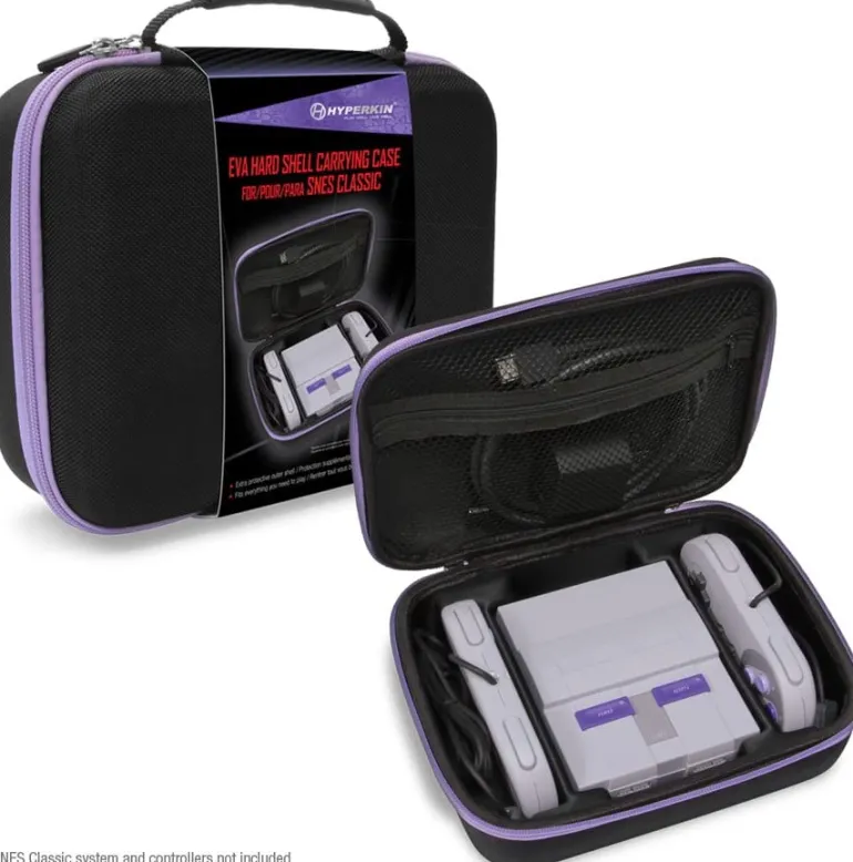 HYPERKIN Eva Hard Shell Carrying Case for SNES CLASSIC
