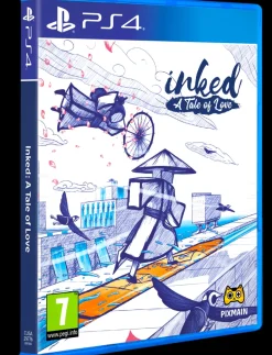 Inked : A Tale of Love PS4 + Notebook- PS4 [RED ART GAMES]