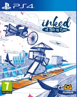 Inked : A Tale of Love PS4 + Notebook- PS4 [RED ART GAMES]