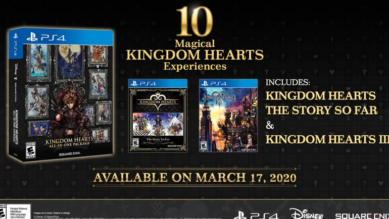 KINGDOM HEARTS All-in-One Package - PS4