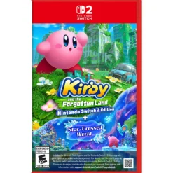 Kirby and The Forgotten Land + Star Crossed World Nintendo Switch 2 Edition – Nintendo Switch 2 (PRE-ORDER) [Free Shipping]