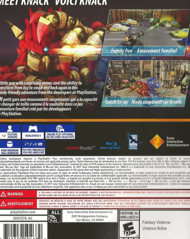Knack II - Playstation 4