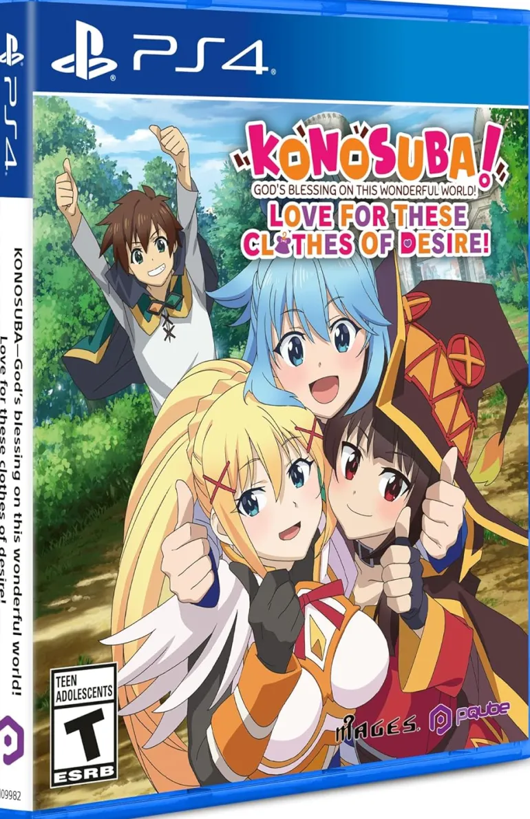 KONOSUBA: God's Blessing on this Wonderful World! Love For These Clothes Of Desire! - PS4