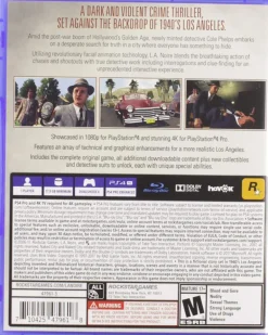 L.A. Noire - PS4