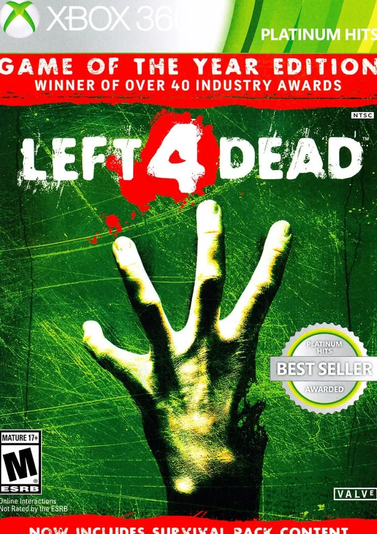 Left 4 Dead: Game of the Year (Platinum Hits)- 360 (Region Free)