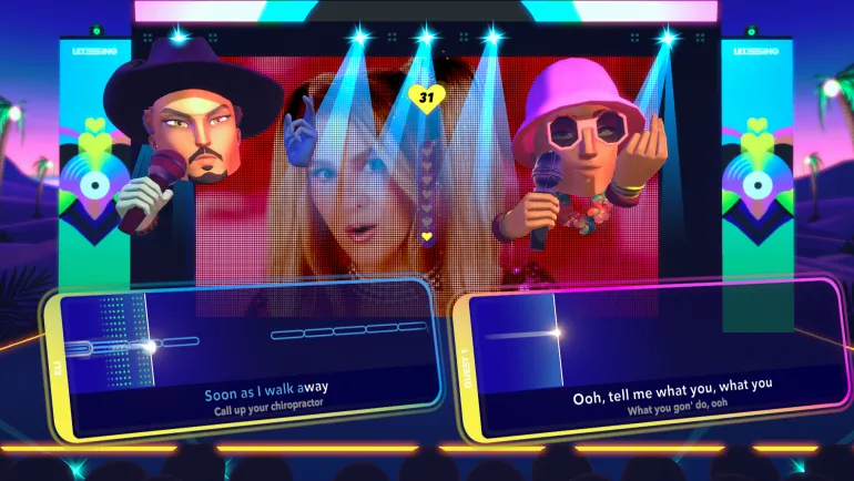 Let's Sing 2024 + 2 Microphones Bundle - Nintendo Switch