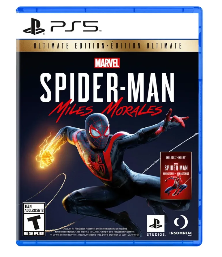 Marvels Spiderman Miles Morales Ultimate Edition - Playstation 5