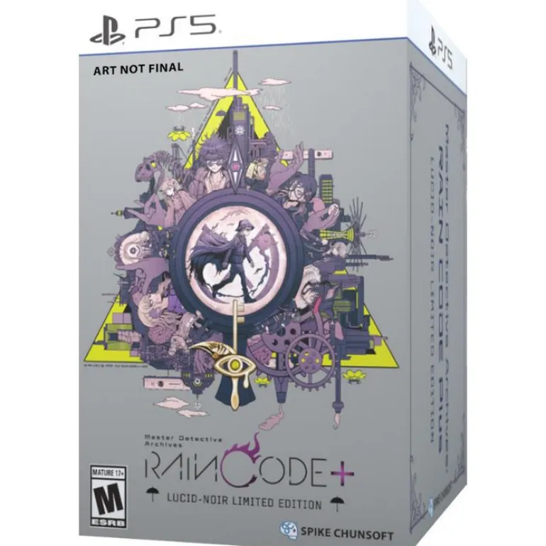 Master Detective Archives: RAIN CODE Plus Lucid-Noir Limited Edition - Playstation 5