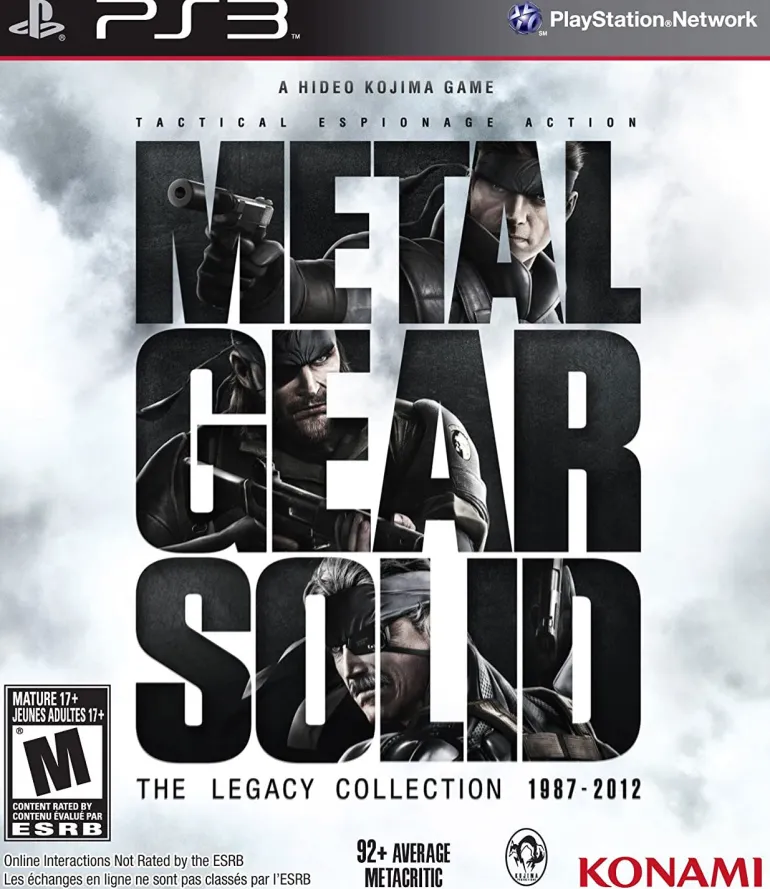 Metal Gear Solid Legacy Collection (Standard Edition - No Artbook) - PlayStation 3