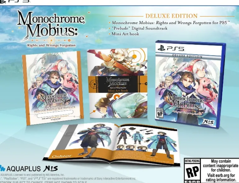 MONOCHROME MOBIUS RIGHTS AND WRONGS FORGOTTEN DELUXE EDITION - PS5